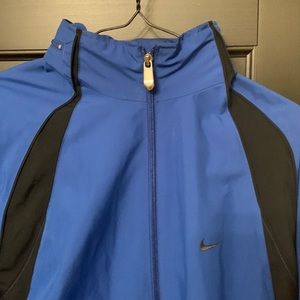 Nike running jacket with hood
